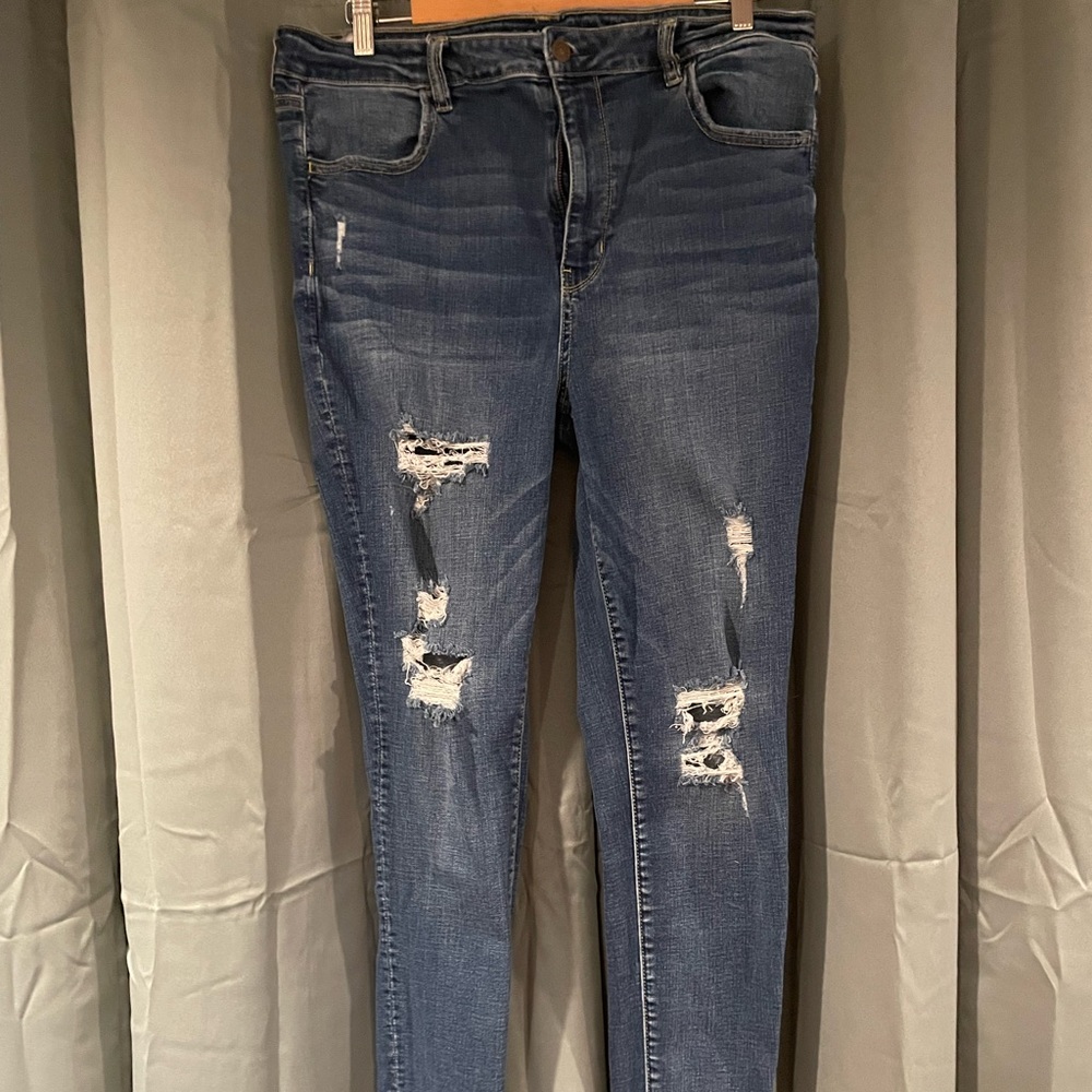 American Eagle super High rise Jegging LONG